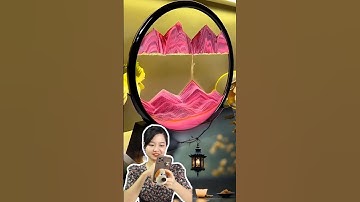 Tranh cát chuyển động 3D - Đẹp ngất ngây #namireview #tranhcat #shorts