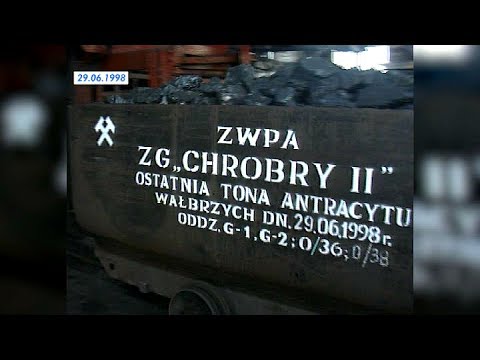 Historyczny koniec wałbrzyskich kopalń – oto ostatni wózek węgla – Retro TVP3 Wrocław