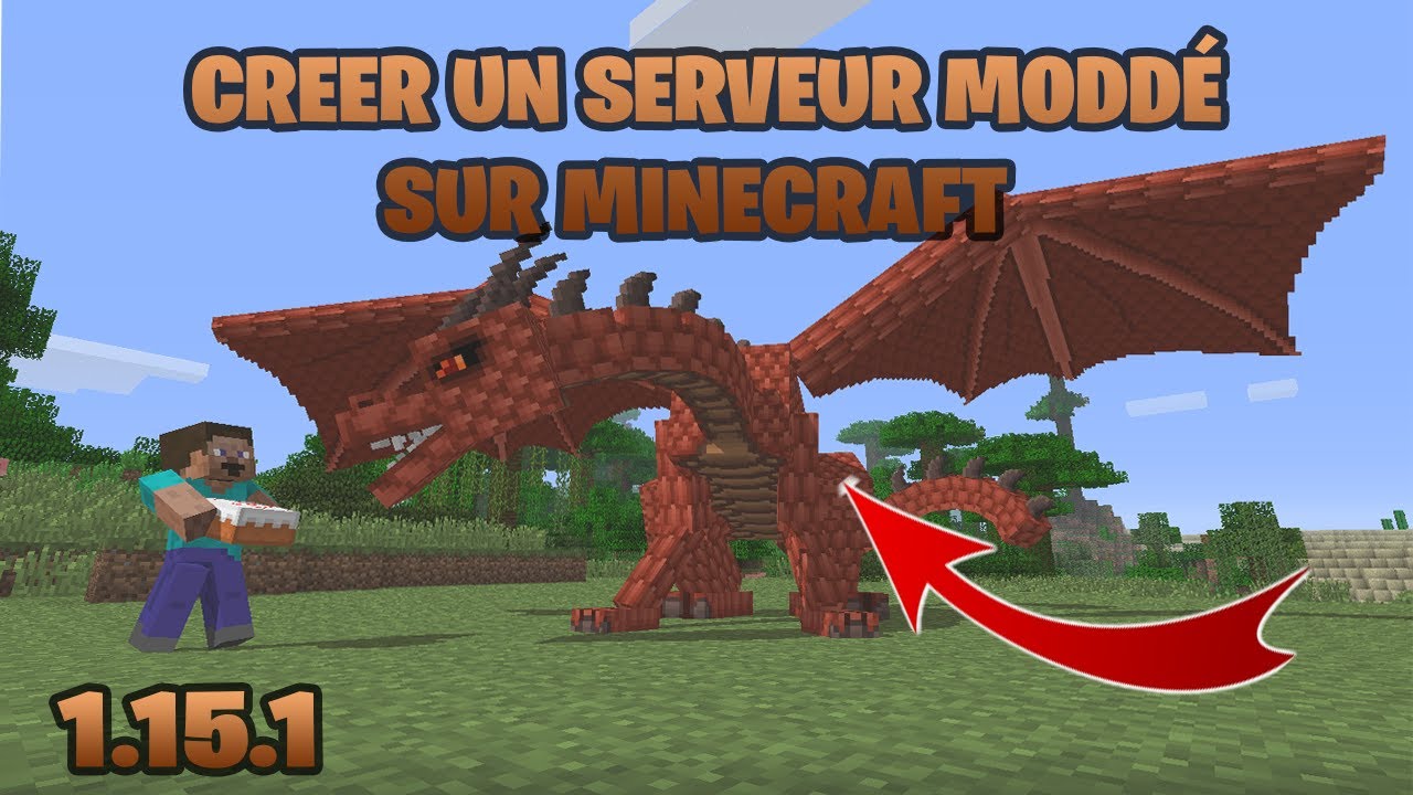 COMMENT CRÉER UN SERVEUR MODDÉ MINECRAFT 1.15.1 GRATUITEMENT [FR] - YouTube