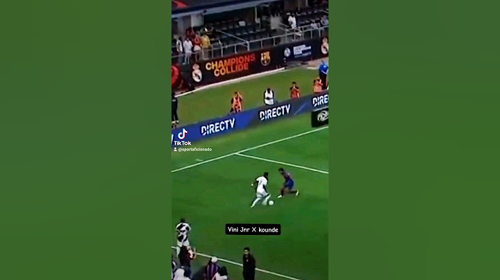 Vinicius Jnr dribbles past Jules Kounde | Barcelona vs Real Madrid | El clasico highlights | USA2023