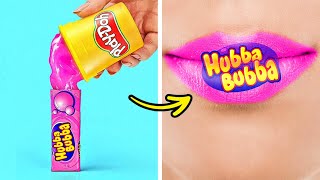 GENIUS WAYS TO SNEAK FOOD | Clever Food and School Hacks by 123 GO! Series