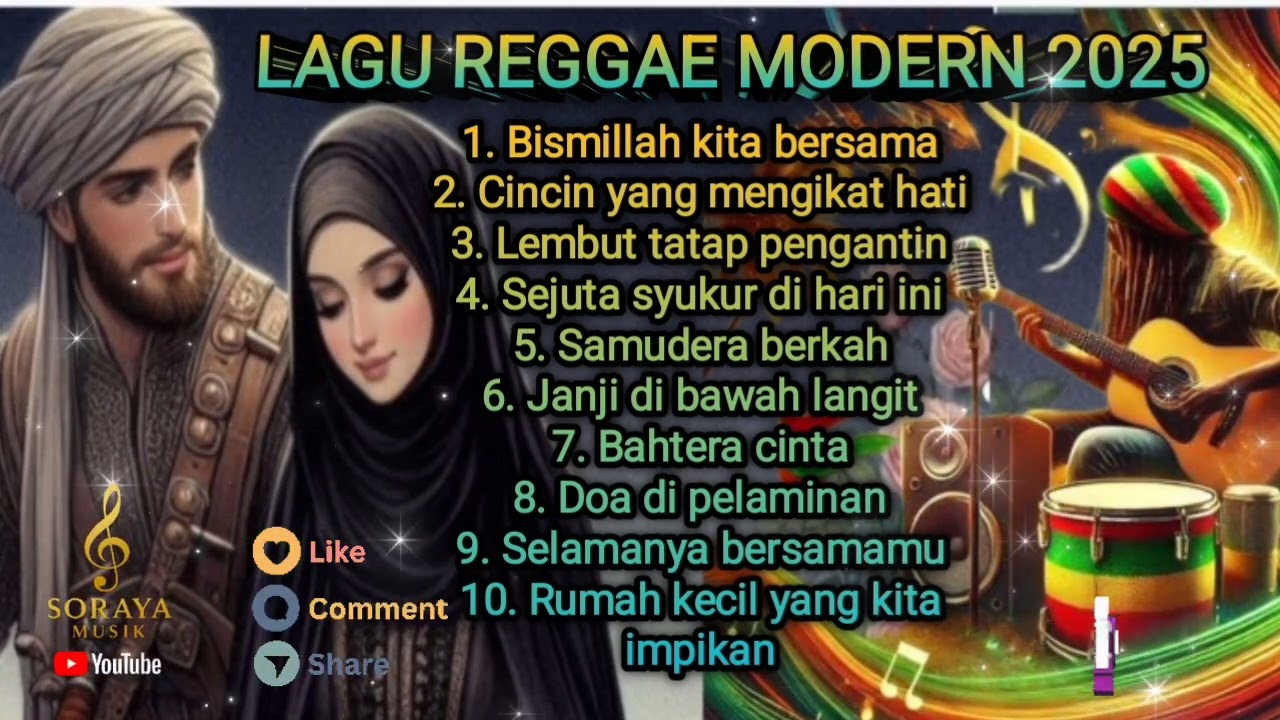 LAGU REGGAE MODERN 2025 || CINCIN YANG MENGIKAT JANJI, SELAMANYA BERSAMAMU @SorayaMusik-t9t 
