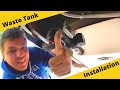 Sprinter Campervan Conversion How to Install a Grey Water tank   4K