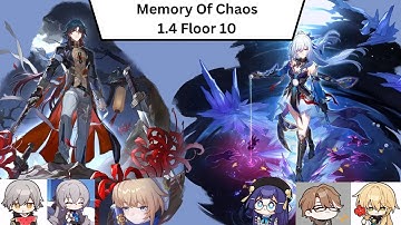 Blade Jingliu MoC 1.4 Floor 10 Full Star | Honkai Star Rail