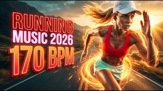 UNBREAKABLE SPEED⚡170 BPM Running Music 2026 | 1 Hour Nonstop