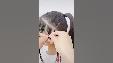 ضفائر صناعية ملونه 