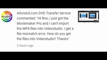 MP4 Not Working in VideoStudio Pro. File miss match.