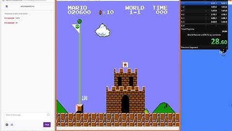 [Super Mario Bros.] First time 1-1 FPG and 4-1 FPG in 1 run