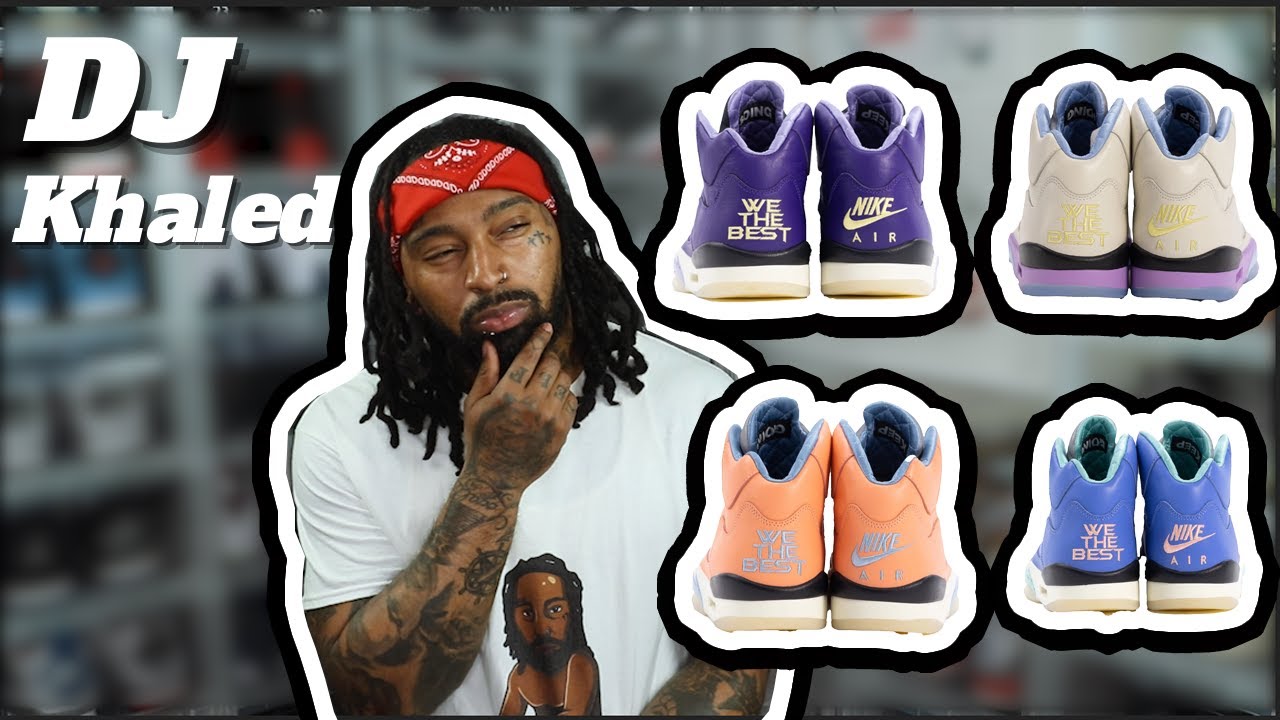 JORDAN 5 DJ KHALED WE THE BEST!!!! ON FEET REP REVIEW @tikick6