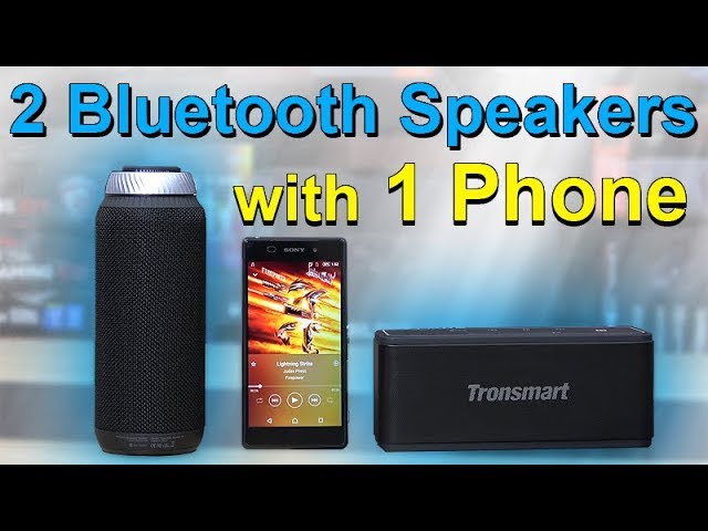 How To Connect Multiple Bluetooth Speakers to a TV, PC, or Mobile Device