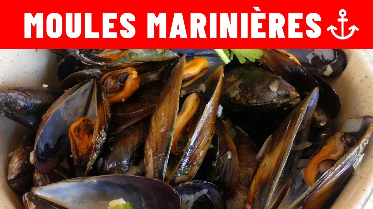 Recette - Moules marinières à la cocotte faciles en vidéo 