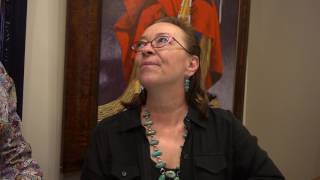 Paul Rainbird Interviews Lisa Sherida @ True West Gallery - Santa Fe Indian Market