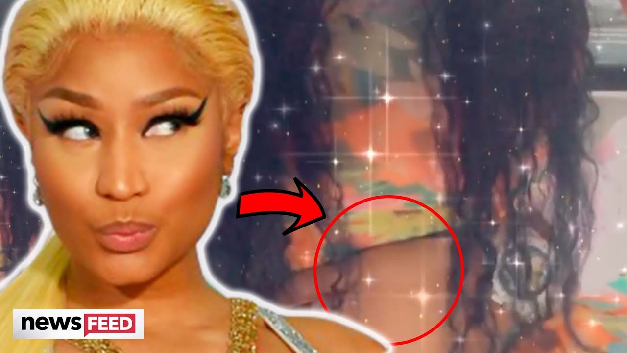 Nicki Minaj Shows Off Baby Bump Youtube