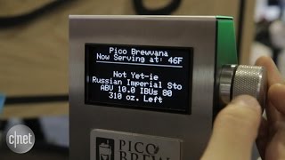 A combination of PicoBrew's other products, Brewvana crafts then taps the recipe of your choice.