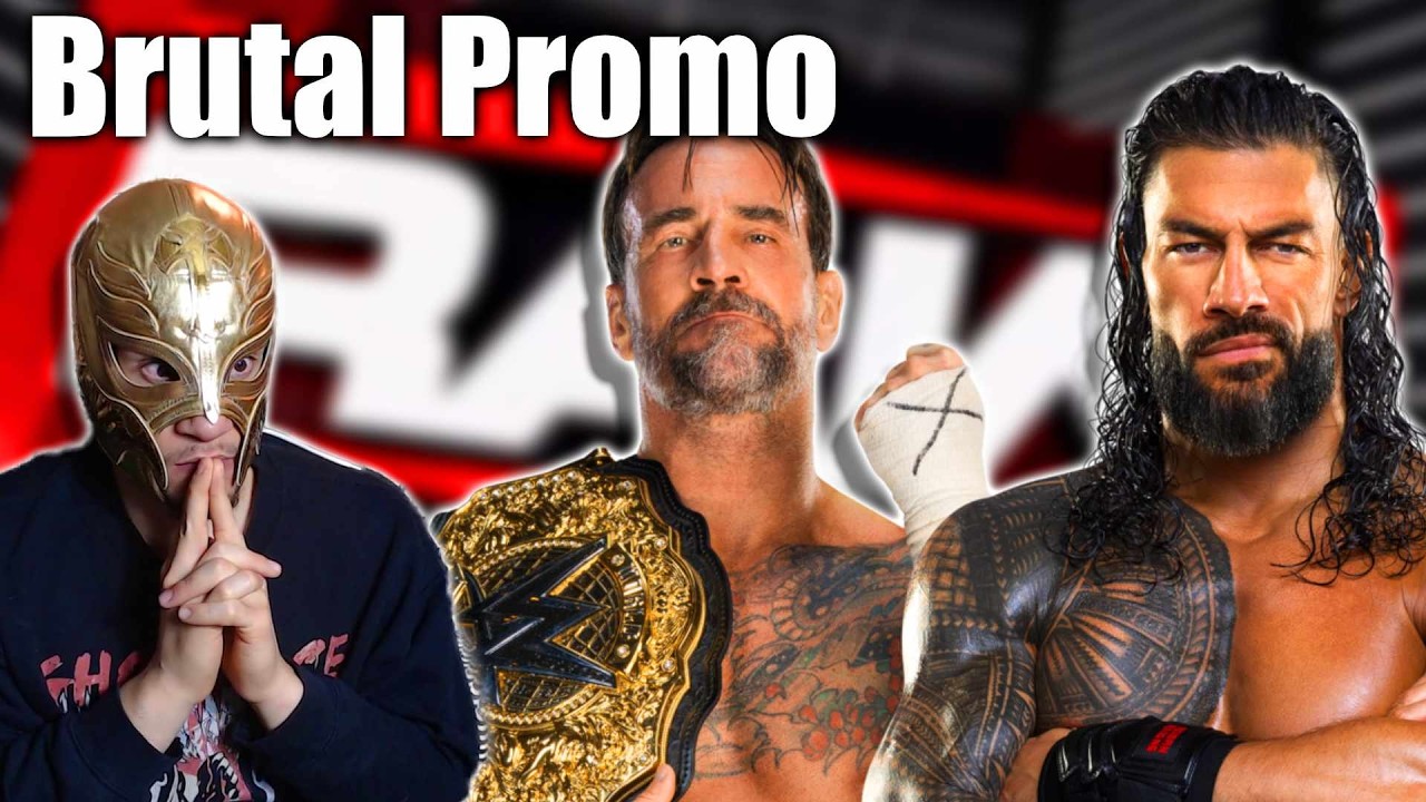 Brutal Promo between Punk and Roman!!!