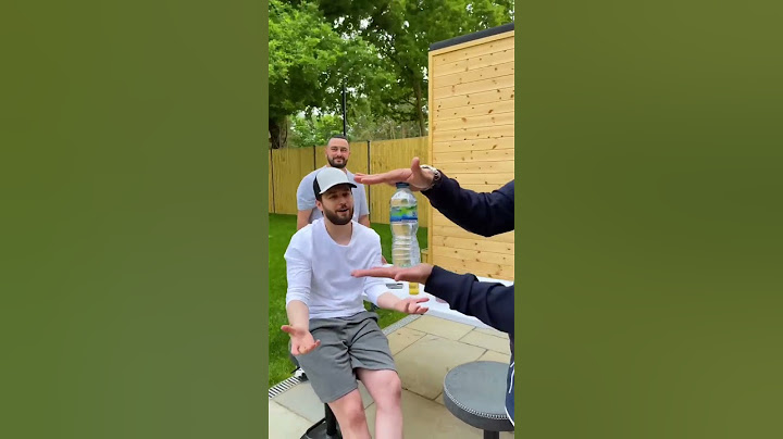 The FACT he DID'NT see it is HILARIOUS! 🤣🤣🤣