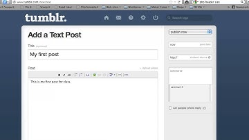 Finding your feed for Tumblr