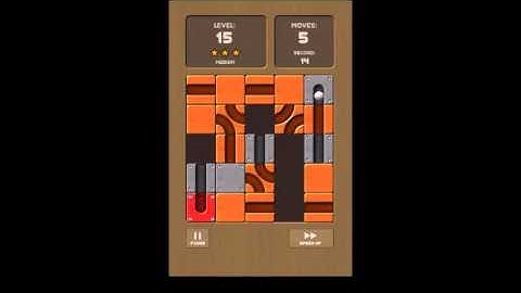 Unroll Me Medium Level 15 Walkthrough 3 Stars