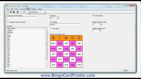 Create Your Own 5x5 Bingo Cards with Ease