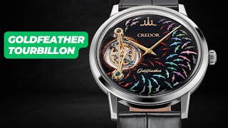 Tourbillon／BOUNDLESS　限定仕様盤と羽田限定配布物 Credor Goldfeather Tourbillon GBCF999 | Japanese Artistry