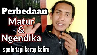Ngomong, Matur, Ngendika - QnA melestarikan budaya jawa dengan penggunaan kata yang tepat