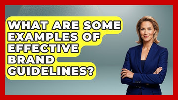 What Are Some Examples Of Effective Brand Guidelines? - Graphic Design Nerd
