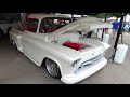 1957 Chevrolet Pickup built by Premier Street Rods known as “Snow White”.