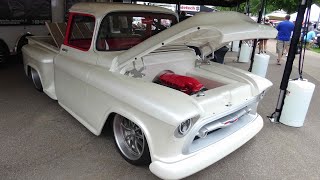 1957 Chevrolet Pickup built by Premier Street Rods known as “Snow White”.