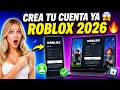 APRENDE YA: Cómo crear tu cuenta en Roblox en 2026 fácil y rápido