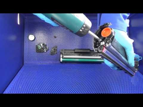 Инструкция по заправке картриджей Samsung MLT D101S на станции очистки картриджей