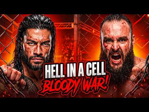Roman Reigns vs Braun Strowman - Hell in a Cell Match