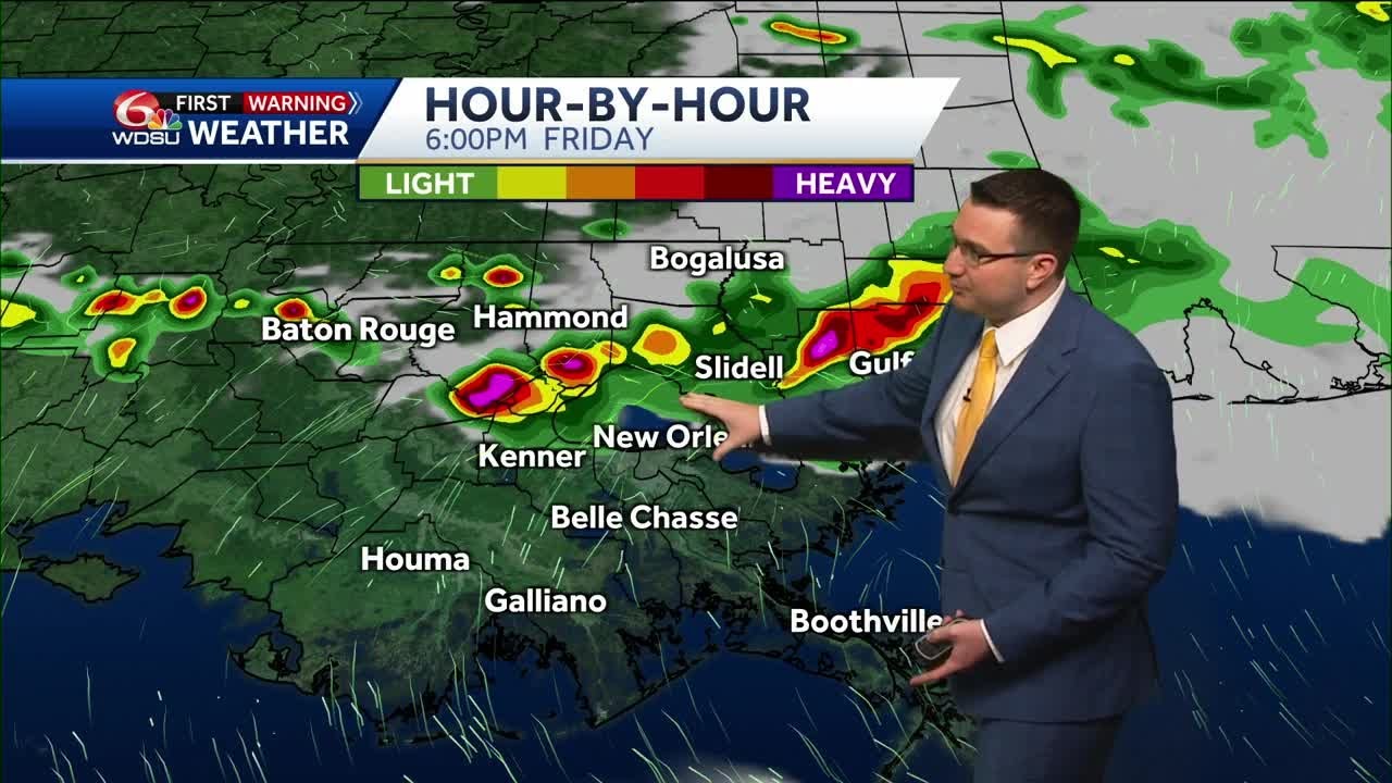 Afternoon storms possible again today - YouTube
