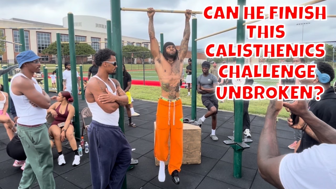 INTENSE Calisthenics Challenge - NO BREAKS, ALL THE WAY UNBROKEN! | That's Good Money