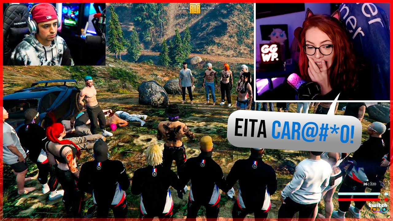 REAÇÃO DA MAKA AO CONNOR DANDO PD NOS MEMBROS DO GIBI!