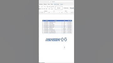 [Thủ thuật Word] MẸO DI CHUYỂN HÀNG NHANH TRONG WORD #shorts