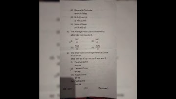 Economics honours (CC-1) sem-1 2020