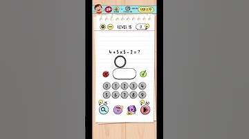 Brain Test Level 15 Walkthrough | Complete Solution & Answer Explained! 🧠💡