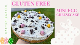 Gluten Free Mini eggs Easter Cheesecake Recipe!