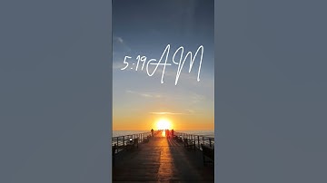 Thumbnail of 5:19AM #music #song #sunrise #morning #sun