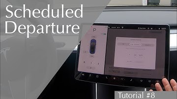 Using scheduled departure | Tesla Model 3 tutorial #8