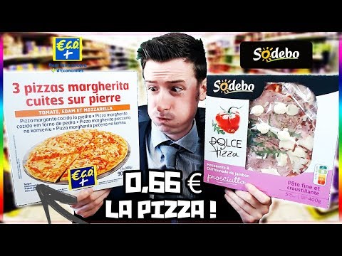 PIZZA ECO+ vs PIZZA SODEBO - 0,66€ la pizza !