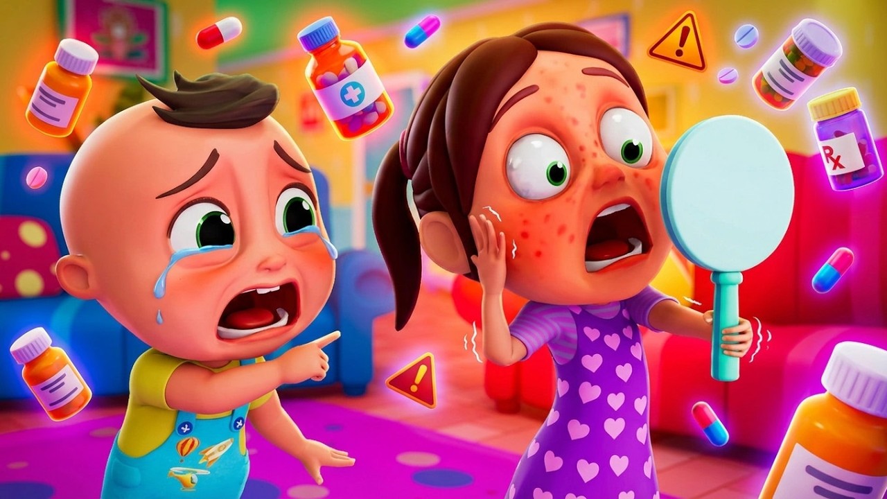 Medicine Safety Song for Kids! 💊🛡️ Learn Home Safety 🩺 Educational Baby Song