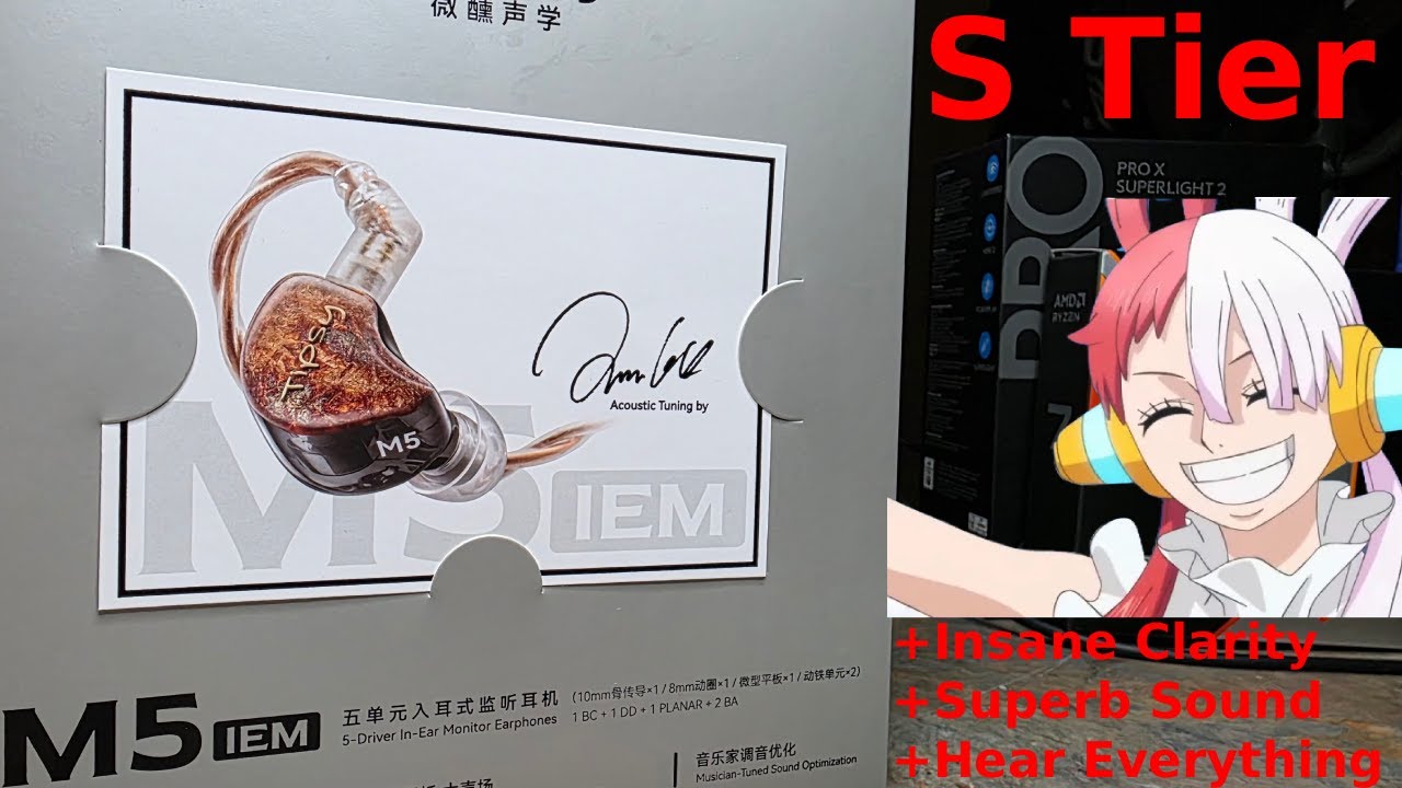 Мои новые основные внутриканальные наушники. Обзор Tipsy M5 (для соревновательных игр)