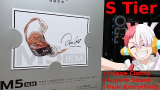 My New Main IEMs. Tipsy M5 Review (Comp Gaming)
