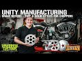 Unity MFG Stainless Steel Brake Rotors - Tuff &amp; Solid Styles For Custom Motorcycles &amp; Choppers