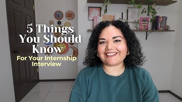 5 Things You Should Know Before Going Into Your Counseling Internship Interview