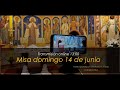 Misa domingo 14 de junio: Corpus Christi