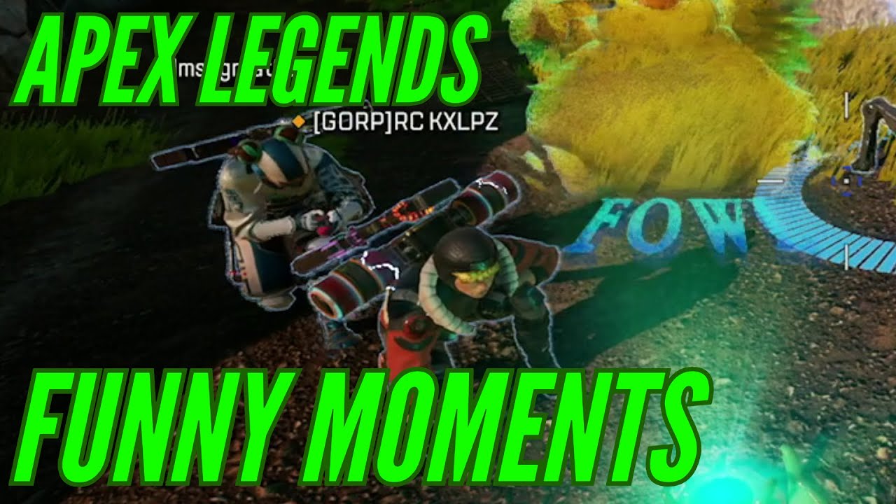 Apex Legends FUNNY MOMENTS on Apex legends - YouTube