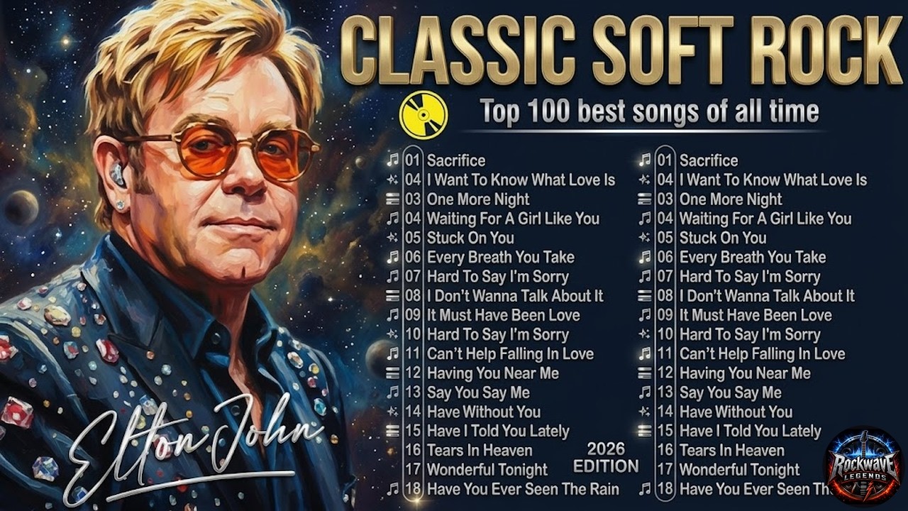 Soft Rock Café: Groove with Elton John, Bon Jovi 80s 90s - YouTube