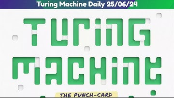 2024-06-25 Turing Machine - BGA - Daily Challenge